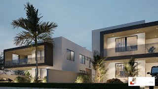 2022 Modern Townhouse Design for Villa 57 Ghana [upl. by Celina]