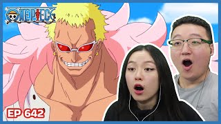 DOFLAMINGO HAS CELESTIAL DRAGON RELATIONS  One Piece Episode 642 Reaction amp Discussion [upl. by Ttesil]