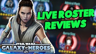 LIVE ROSTER REVIEWS [upl. by Neddra209]