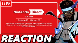 Nintendo Direct 282023 Live Reaction  PlayerEssence [upl. by Bugbee692]