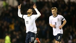 NATHAN REDMOND WINNING GOAL England vs Wales 10 in Derby [upl. by Schaffer]