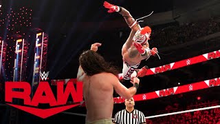 Rey Mysterio vs Seth “Freakin” Rollins Raw Sept 26 2022 [upl. by Zane900]