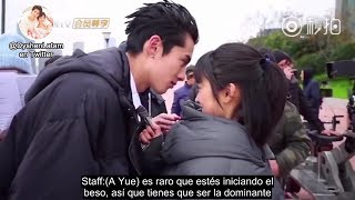 SUB ESPAÑOL  Dyshen Beso de la corbata Detrás de escenas de Jardín de Meteoros EP26 [upl. by Airt]