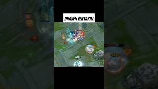 DRAVEN PENTAKILL  DRAVEN GUIDE S1411  DRAVEN MONTAGE S1411 draven shorts wildrift [upl. by Colis]