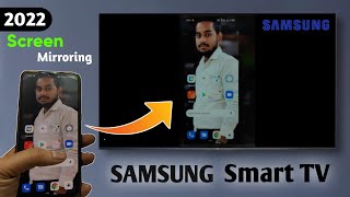 Screen Mirroring In Samsung Smart TV  Connect Mobile In Samsung 43 Inch TV  2022 [upl. by Clarabelle986]