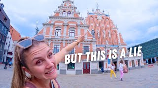 48 hours in Riga Latvia Low Cost and HighQuality European Life [upl. by Arlana]