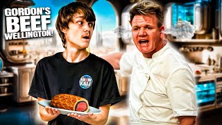 Making Gordon Ramsays Beef Wellington For The Homeless [upl. by Achorn958]