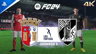 SC Braga  Vitória FC  LIGA PORTUGAL 2425  PS5 4K [upl. by Fasta]