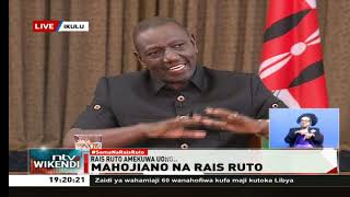 🔴 LIVE President William Ruto on State Of The Nation  FULL INTERVIEW [upl. by Ijan]