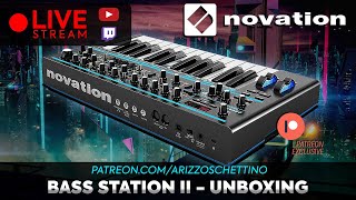 Novation Bass Station II  Pt1 Unboxing and Overview [upl. by Ahtenek813]