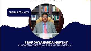 Basics of Law of Contract by Dr Dayananda Murthy Associate Professor DSNLU [upl. by Jodoin]