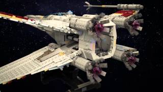 레고 레드 파이브 X  윙 스타파이터 10240 LEGO Star Wars 10240 Red Five Xwing Starfighter [upl. by Nimrahc]