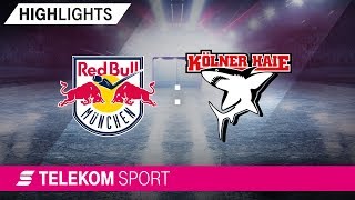 EHC Red Bull München  Kölner Haie  6 Spieltag 1819  Telekom Sport [upl. by Ethelyn415]