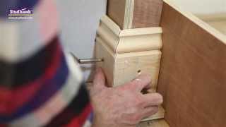 Part 6 How to cut and fix skirtings [upl. by Noicpecnoc]