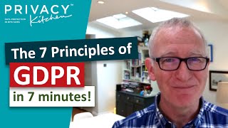 What are the 7 principles of GDPR [upl. by Komara]