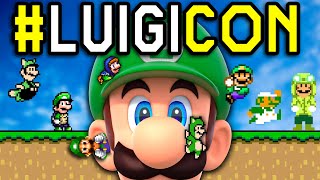 Mario Multiverse LuigiCon  A celebration of Luigi with 100 second fun and challenging levels [upl. by Ojiram]