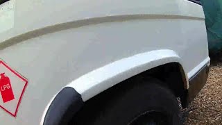 Motorhome Wheel Arch Repair Hole Fix [upl. by Grigson675]