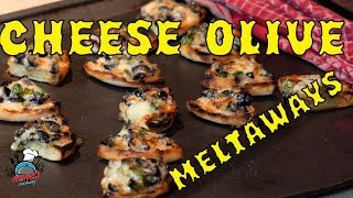 Cheese Olive Meltaways  Holiday Appetizer Ideas [upl. by Arymat]