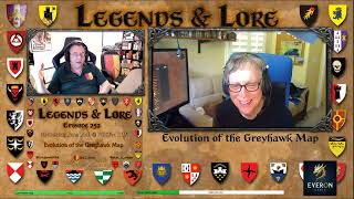 GREYHAWK  Legends amp Lore  252 The Evolution of the Greyhawk Map [upl. by Sabec]