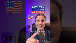 🇺🇸☘️ Green Card Lottery AVOID 3 MISTAKES [upl. by Ainnek]