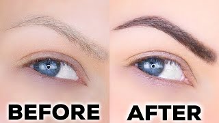 HOW TO TINT YOUR EYEBROWS AT HOME  CHEAP FAST amp SIMPLE [upl. by Dde]