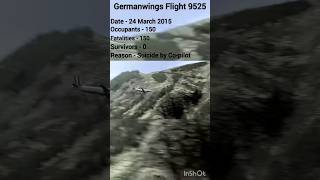 Germanwings Flight 9525 shorts ytshorts shreyanspaceampaviation [upl. by Ecirahc566]