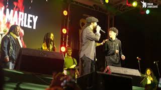 Damian Marley and His Son Epic Performance 2024  Welcome to Jamrock [upl. by Nairad]