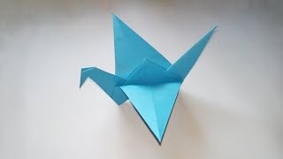 Easy Quick Fast Origami Butterfly Tutorial  Akira Yoshizawa [upl. by Harvison712]