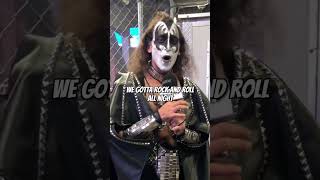 Pt 2 Interviewing KISS fans at their final show last night 🖤 kissband kissarmy genesimmons nyc [upl. by Thormora]