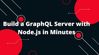 Nodejs GraphQL Apollo Server API Tutorial 2 🔥 Setting Up Your GraphQL Server with Nodejs 🚀 [upl. by Leonanie]