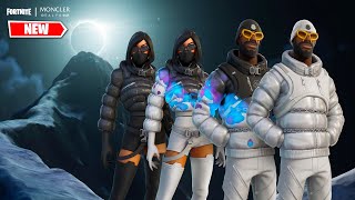 NEW MONCLER CLASSIC BUNDLE GAMEPLAY  FORTNITE MONCLER CLASSIC SET [upl. by Petty202]