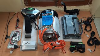 72V 10KW PMSM DATAI KIT FOR ELECTRIC CAR CONVERSION [upl. by Nahsed]