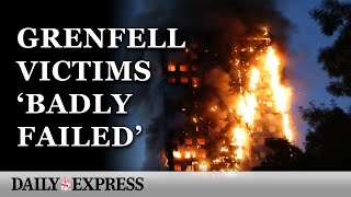 Grenfell tower fire Inquiry reveals who is to blame in damning report [upl. by Norri]