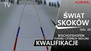 Turniej Czterech Skoczni  BISCHOFSHOFEN  Kwalifikacje  ŚWIAT SKOKÓW [upl. by Esinel]