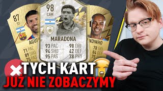 KARTY PIŁKARZY KTÓRYCH JUŻ NIE ZOBACZYMY w GRZE 😭  FIFA 22 [upl. by Friday]