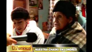 Gladys Tejeda desde las pampas de Junín hasta Londres [upl. by Nyladnek]