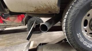 81 Yukon monster 4quot Corsa exhaust [upl. by Esekram130]