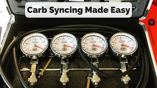 Carb Syncing How to Fine Tune Your Carburetors [upl. by Salangi]