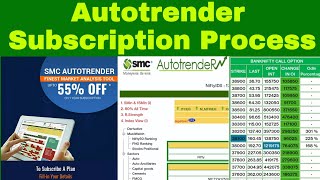 how to subscribe SMC Autotrender  Stoxkart Autotrender  Autotrender Software 8269154009 [upl. by Retluoc]