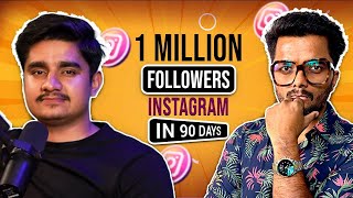 1 Million Followers on IG in 90 days  Nitin Joshi  Money Mastery Club [upl. by Ecreip]