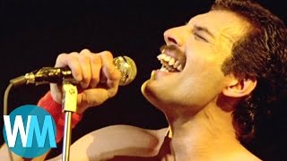 Top 10 Freddie Mercury Moments [upl. by Hakon586]