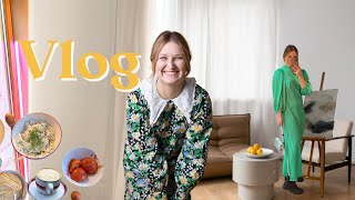 VLOG  codzienność w Krakowie catering dietetyczny otwarcie przestrzeni fotograficznej [upl. by Atinod151]