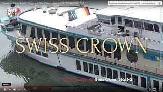 SWISS CROWN ENI 07001725 Inland Passenger Ship Riviercruises Flusskreuzfahrtschiff auf der Mosel [upl. by Analrahc]