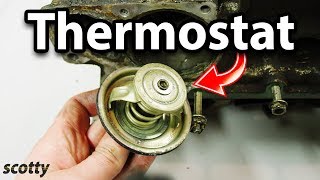 How to Replace a Bad Thermostat in Your Car [upl. by Areip]