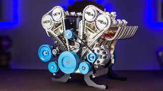 V8 engine build in 2 minutes [upl. by Vivie150]