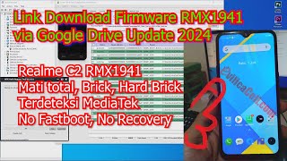 Tutorial Flash Realme C2 RMX1941 via SP FlashTool Work [upl. by Chappell754]