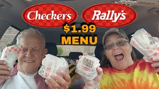 Rallys  Checkers NEW 199 Items Review foodreview fastfood fastfoodreview honestfoodreviews [upl. by Vita]