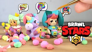 MAKING BABY BERRY clay art  brawl stars candyland Recopilation [upl. by Asilram890]