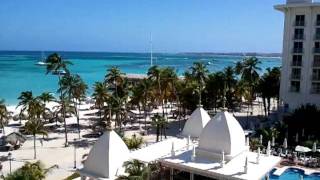 Riu Palace Aruba Junior Suite room and view [upl. by Assillim402]