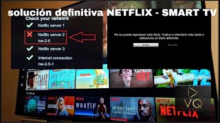 como borrar historial datos y caché de NETFLIX  SMART TV error este título no se puede reproducir [upl. by Udela615]